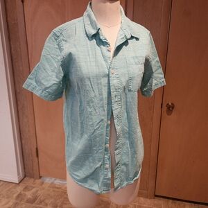 Urban Pipeline Teal Casual Button Down Shirt